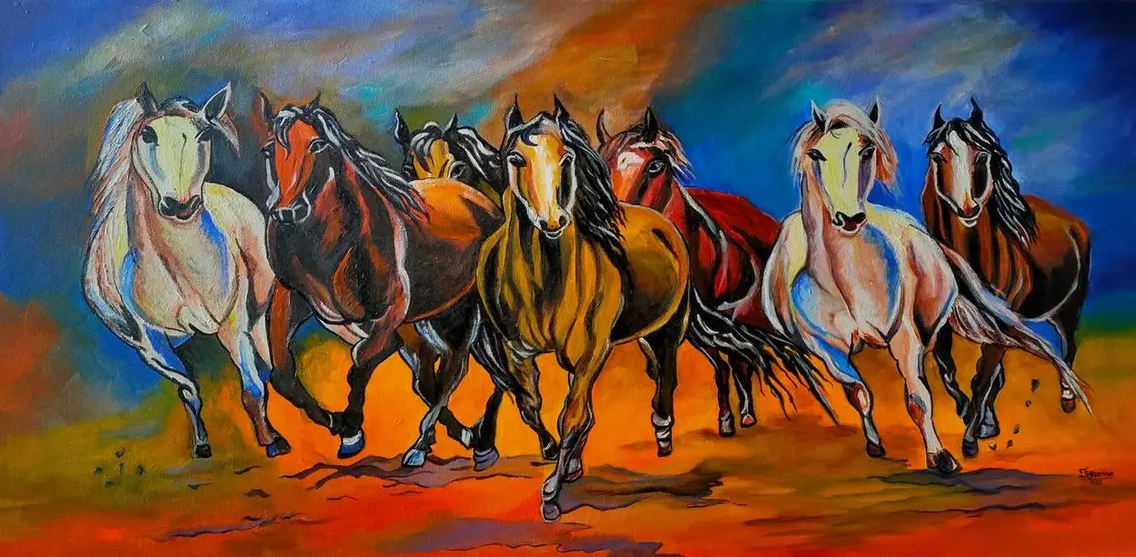 Horses by Jignasa Dhame